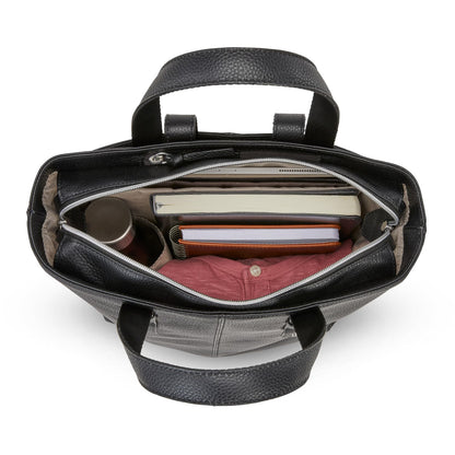 Samsonite Business Convertible Leather Backpack - Black All-in-One Store