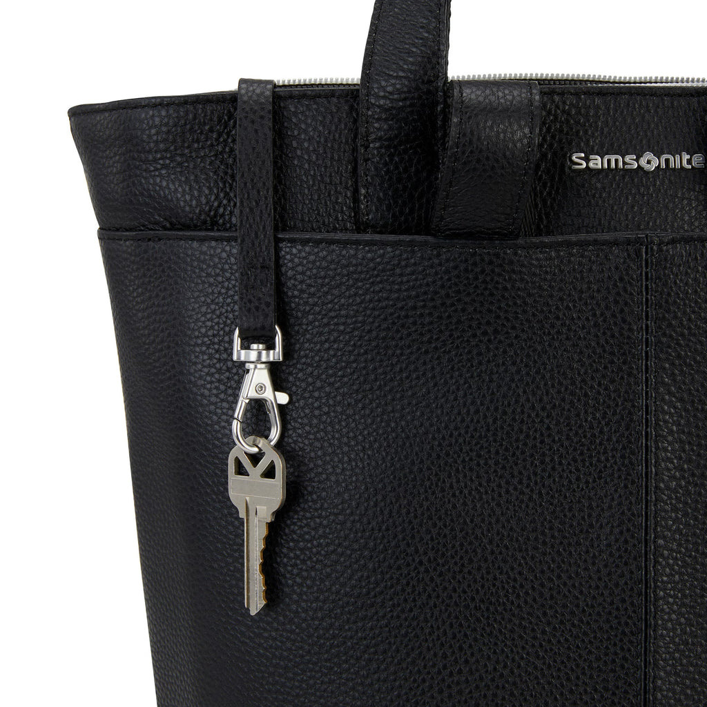 Samsonite Business Convertible Leather Backpack - Black All-in-One Store