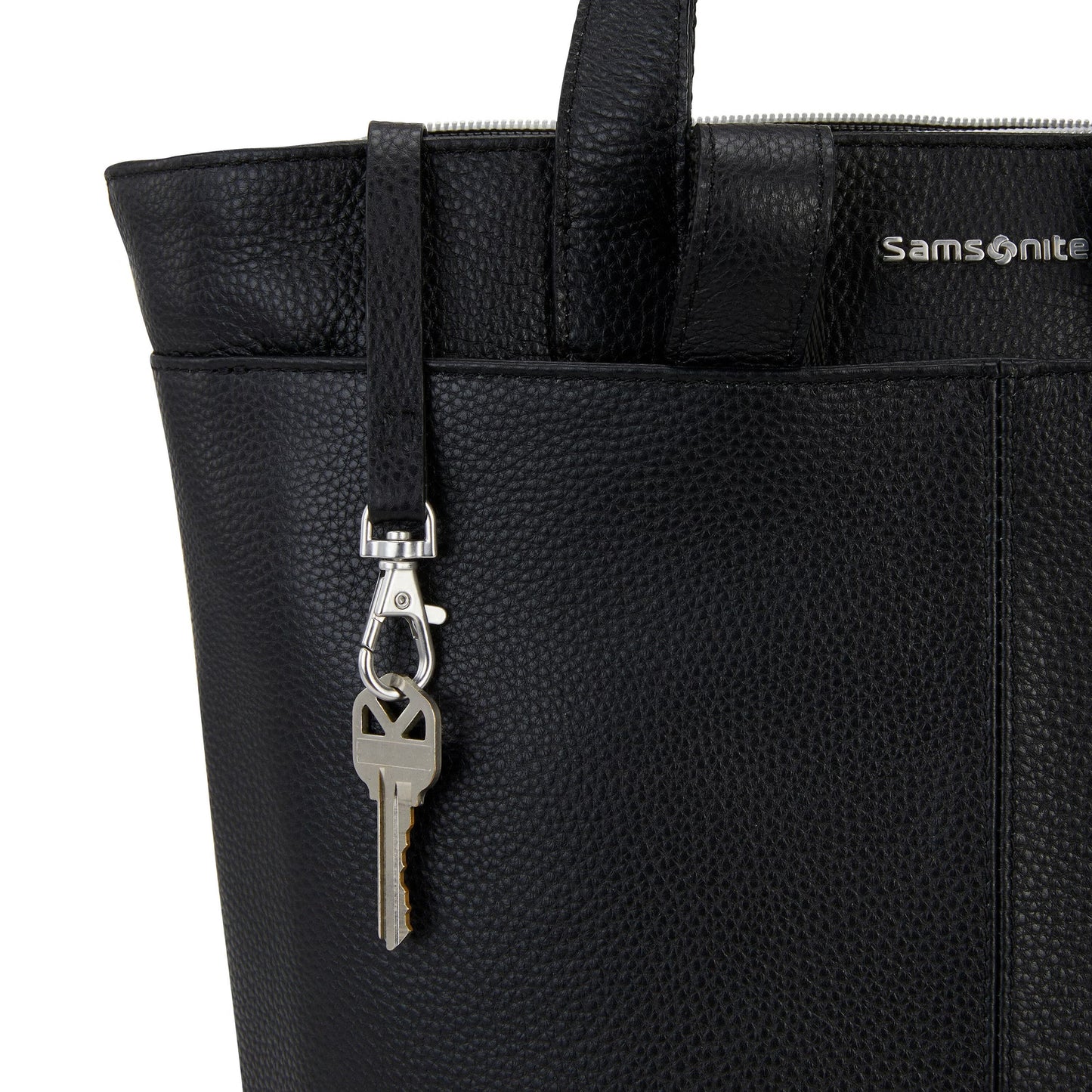 Samsonite Business Convertible Leather Backpack - Black All-in-One Store