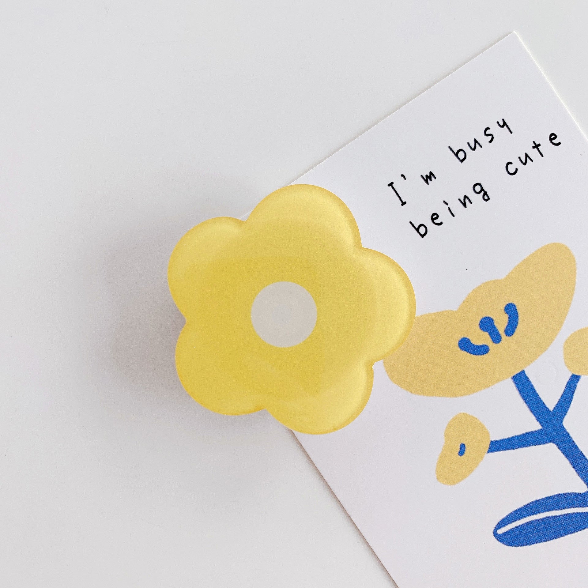 Small   flowers epoxy airbag bracket CJDropshipping