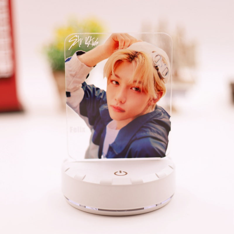 Stray kids Surrounding Fang Can Han Zhicheng Xu Zhangbin Gift Colorful LED Lights Night Light CJDropshipping