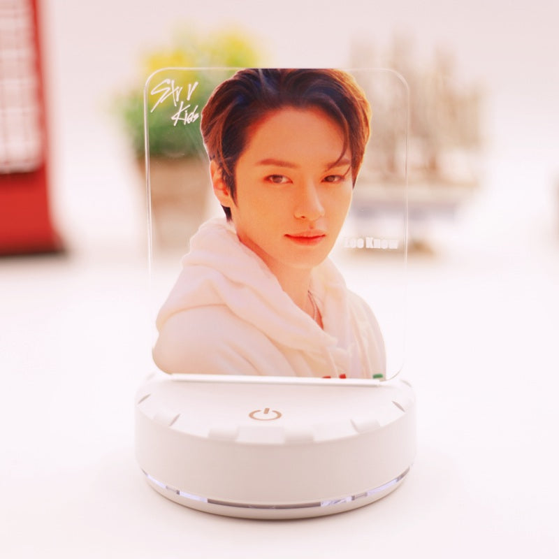 Stray kids Surrounding Fang Can Han Zhicheng Xu Zhangbin Gift Colorful LED Lights Night Light CJDropshipping