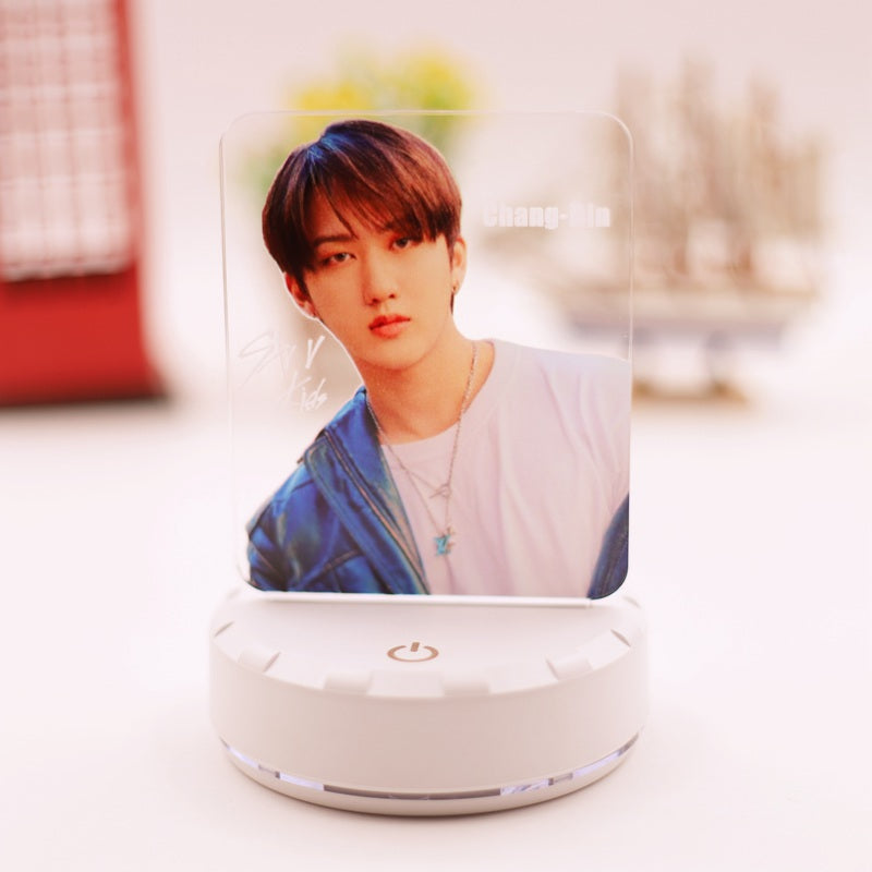 Stray kids Surrounding Fang Can Han Zhicheng Xu Zhangbin Gift Colorful LED Lights Night Light CJDropshipping