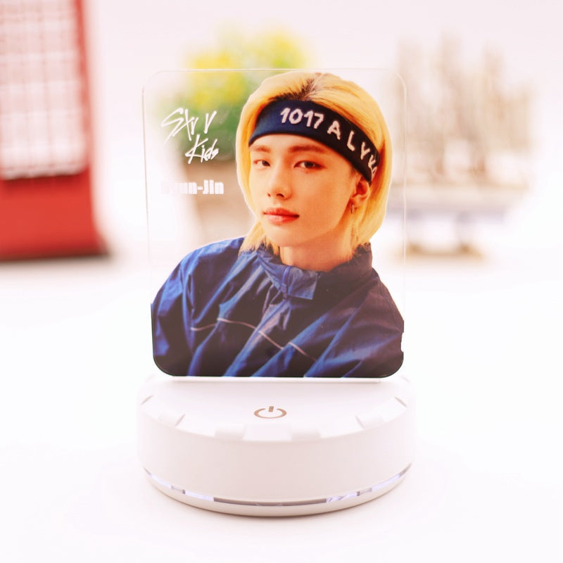 Stray kids Surrounding Fang Can Han Zhicheng Xu Zhangbin Gift Colorful LED Lights Night Light CJDropshipping