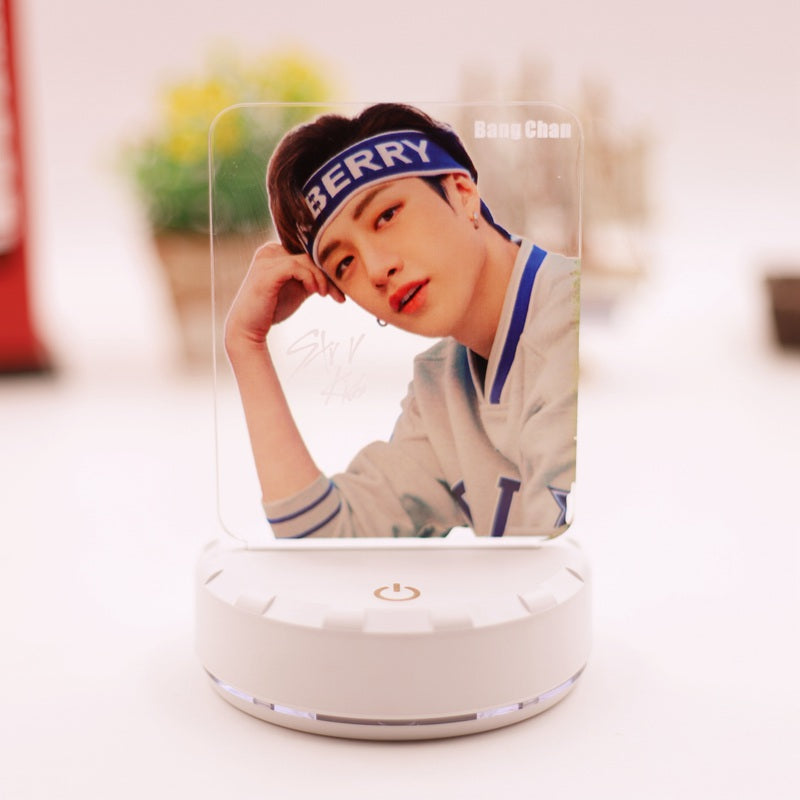 Stray kids Surrounding Fang Can Han Zhicheng Xu Zhangbin Gift Colorful LED Lights Night Light CJDropshipping