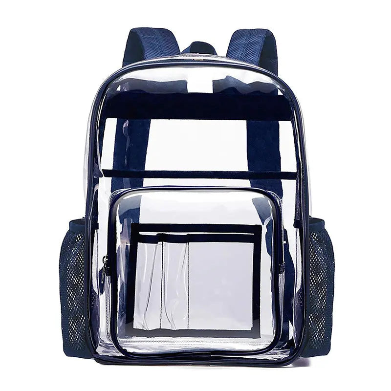 Student Universal Waterproof Schoolbag Backpack Transparent Large Capacity CJDropshipping