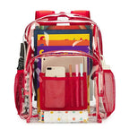 Student Universal Waterproof Schoolbag Backpack Transparent Large Capacity CJDropshipping