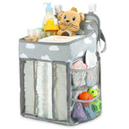 Portable Baby Crib Organizer Bed Hanging Bag Maroon Asteria