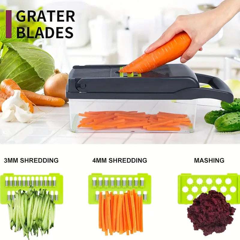 16-in-1 Multifunctional Vegetable Chopper Shop1103743690 Store