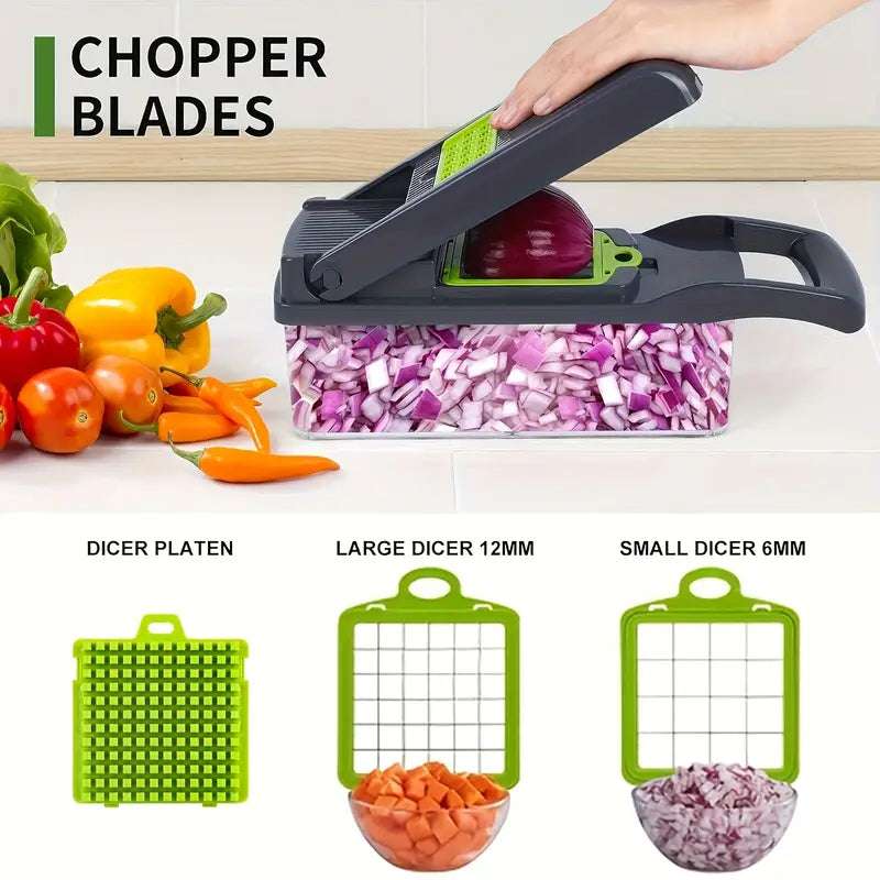 16-in-1 Multifunctional Vegetable Chopper Shop1103743690 Store