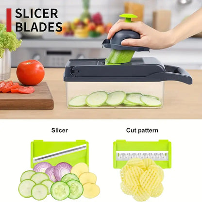 16-in-1 Multifunctional Vegetable Chopper Shop1103743690 Store