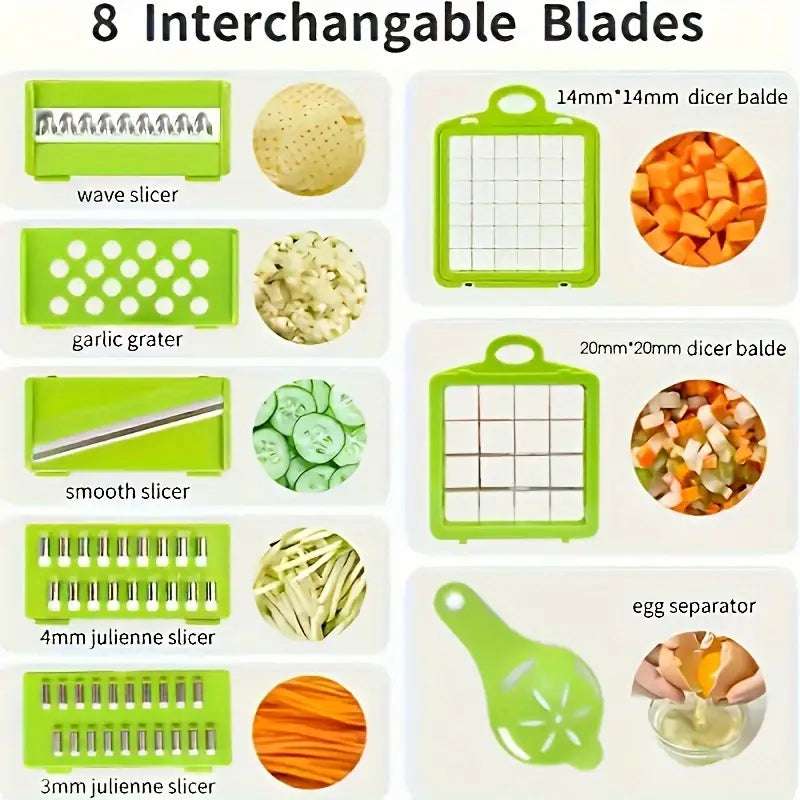 16-in-1 Multifunctional Vegetable Chopper Shop1103743690 Store