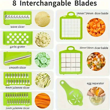 16-in-1 Multifunctional Vegetable Chopper Shop1103743690 Store