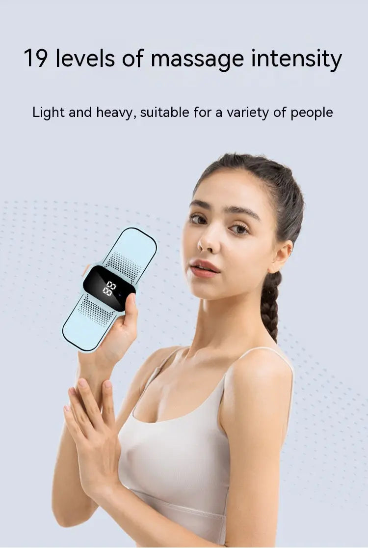 Multifunctional Pulse Heating Micro Current Mini Portable Shoulder And Neck Neck Massager CJDropshipping