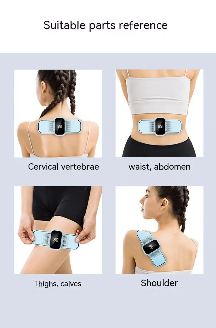 Multifunctional Pulse Heating Micro Current Mini Portable Shoulder And Neck Neck Massager CJDropshipping