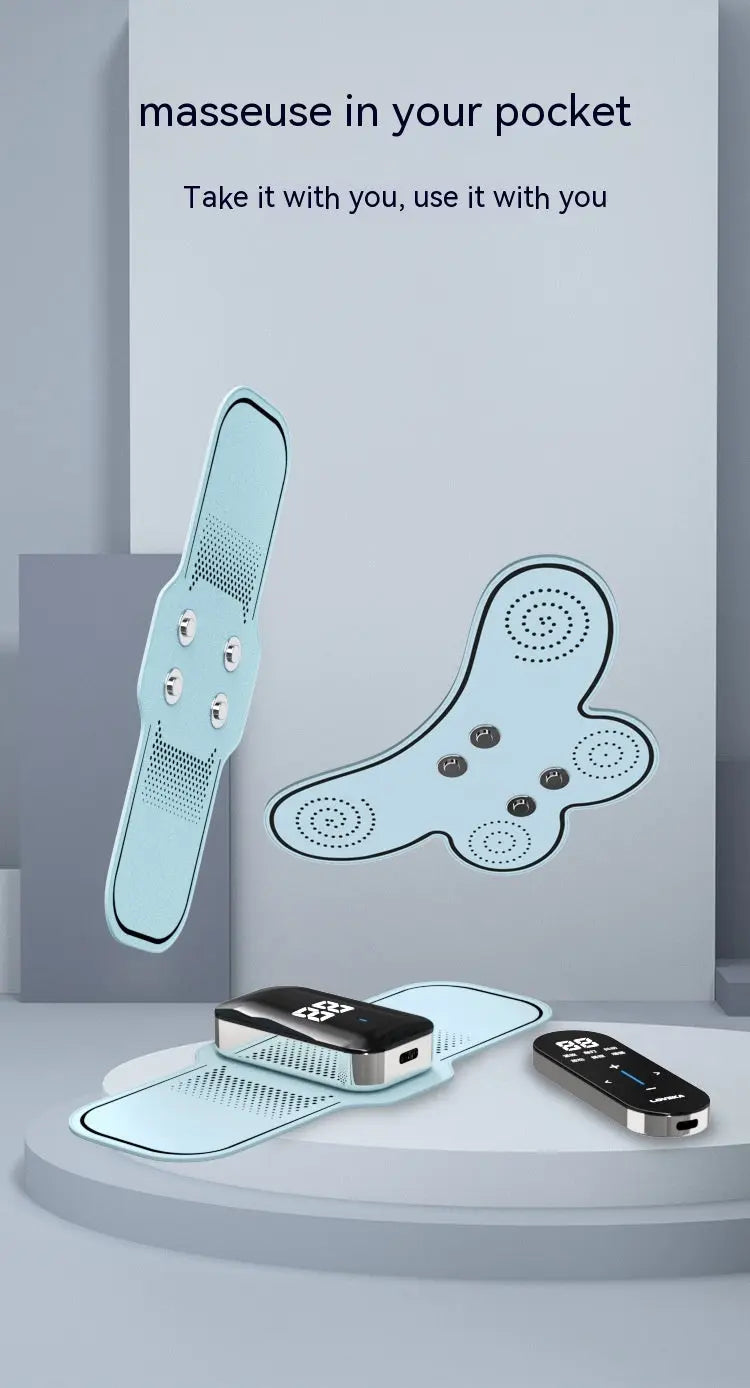 Multifunctional Pulse Heating Micro Current Mini Portable Shoulder And Neck Neck Massager CJDropshipping