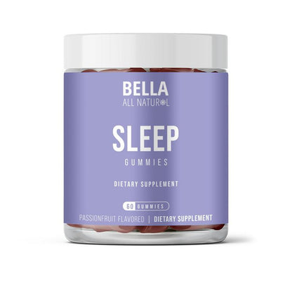 Bella All Natural Sleep Gummies, Passionfruit Flavor, 60Ct