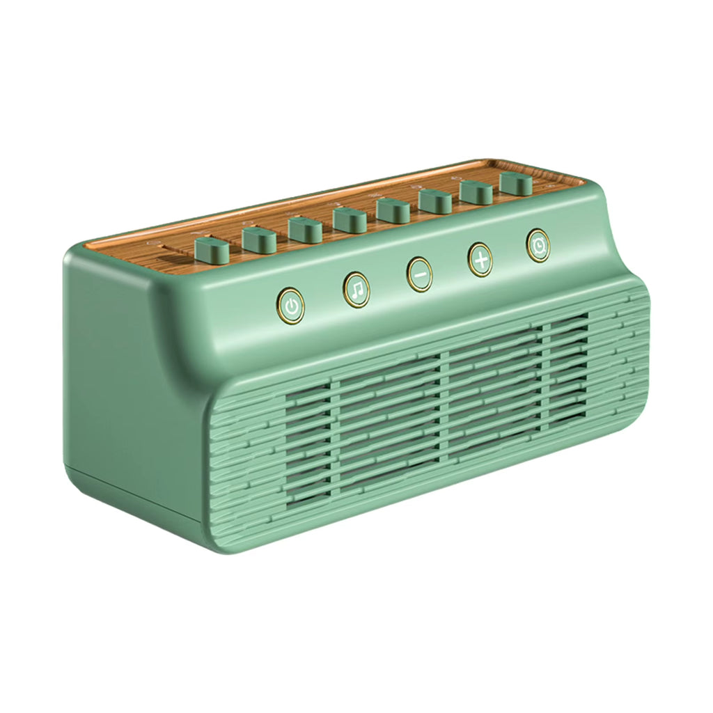 Portable White Noise Bluetooth Speaker Nature Sound Sleep Aid Music Box Wireless Stereo MP3 Music Player Support Timed Shutdown