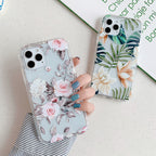 Banana Leaf Watercolor Flowers Are Suitable For Protecting Mobile Phone Cases CJDropshipping