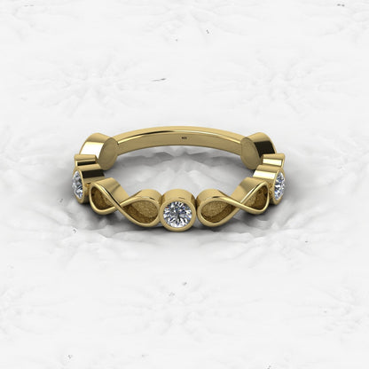 925 Solid Sterling Silver 3-4mm Round Semi Mount Blank Setting Bubble Ring for Breastmilk & Keepsake Resin Ceramic Jewelry FANGQUN Official Store