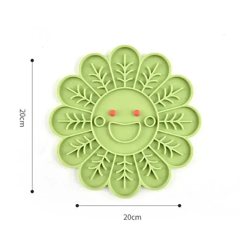 Fish Shape Silicone Lick Mat - Slow Feeding Food Bowl for Pets CDDMPET Official Store