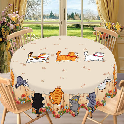 Naughty Cat Tablecloth