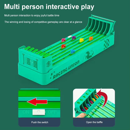 Classic Horse Racing Game Battery Powered Horse Race Board Game Desktop Game for Family Game Kids Adults Friends Interaction