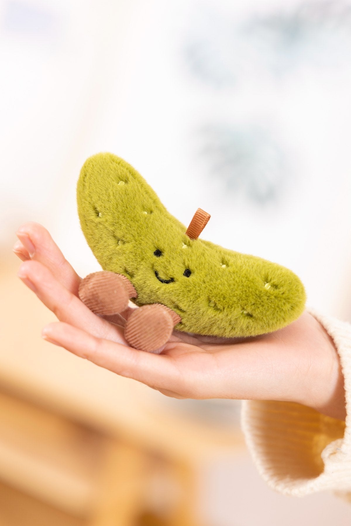 Plush Potato and Cucumber Toy - Cute Childrens Gift South Bay Evans General Store