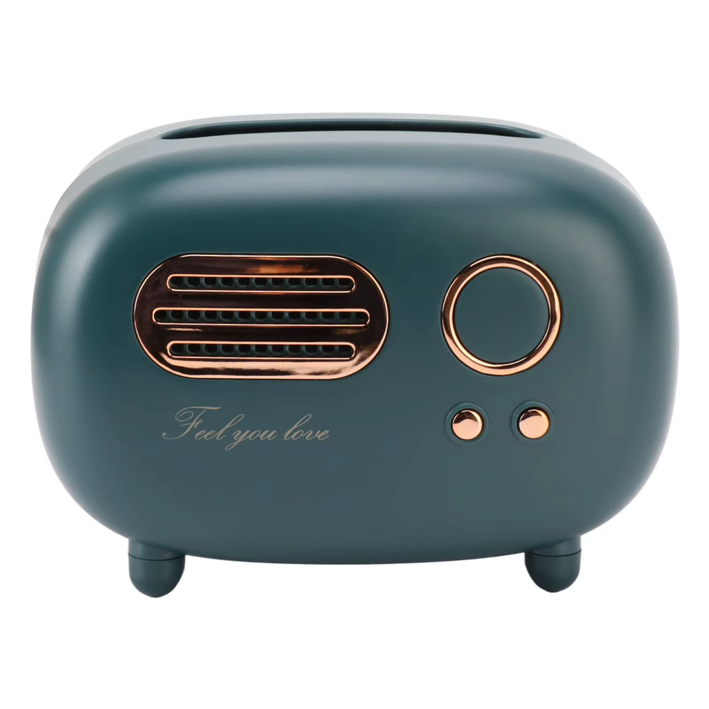 Vintage Radio Tissue Box Super Technology Retro Radio Tissue Box Plastic Multifunctional Beautiful for Bathroom for Kitchen
