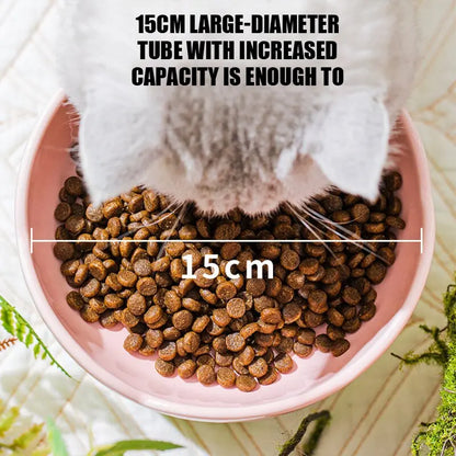 2023 Cute Pet Bowl Pet Items Creative Flower-shaped Bowl Cat Food Bowl