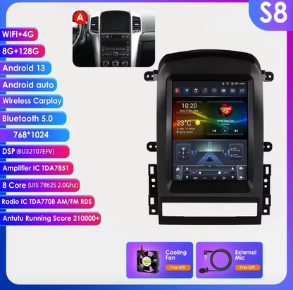 Chevrolet Captiva Sport 2006 - 2012 Multimedia Hizpo Auto Radio Global Store