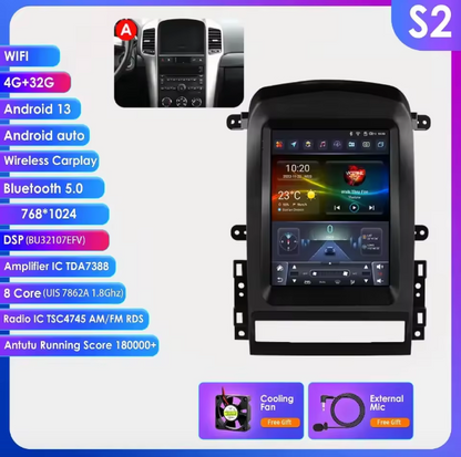 Chevrolet Captiva Sport 2006 - 2012 Multimedia Hizpo Auto Radio Global Store