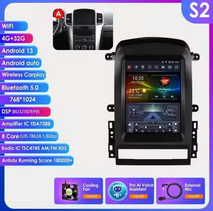 Chevrolet Captiva Sport 2006 - 2012 Multimedia Hizpo Auto Radio Global Store