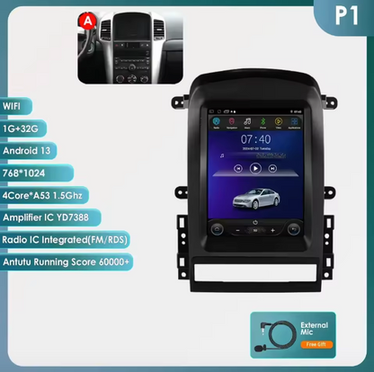 Chevrolet Captiva Sport 2006 - 2012 Multimedia Hizpo Auto Radio Global Store