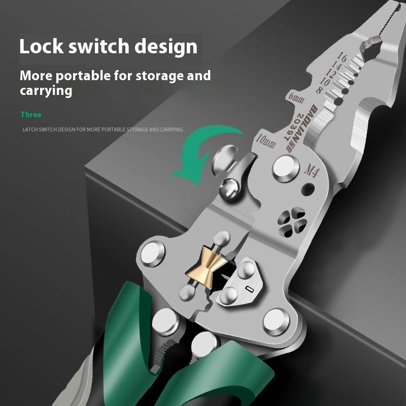 Foldable Wire Stripper Multifunctional Pulley Design CJDropshipping