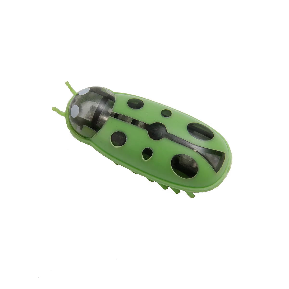 Pet Interactive Electric Bug Cat Escape Obstacle Automatic Flip Toy Battery Operated Vibration Pet Beetle Playing Toy