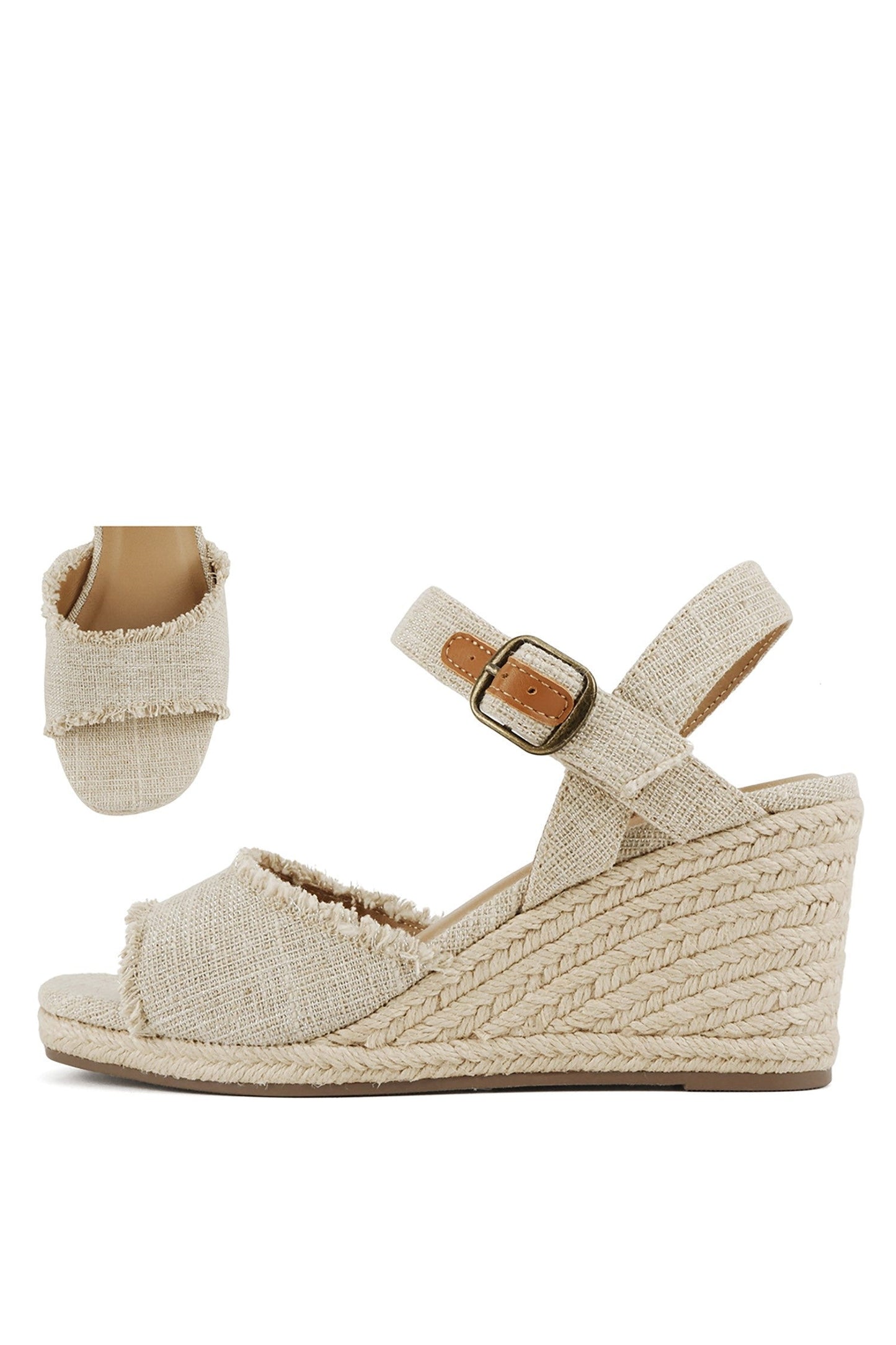 Mid Espadrille Open Toe Wedge South Bay Evans General Store