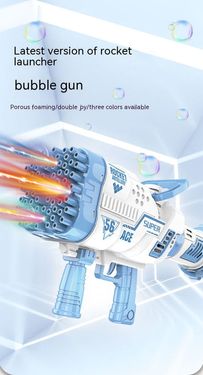 Bubble Machine 68-hole Large Size Children's Birthday Gifts CJDropshipping