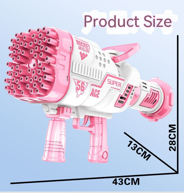 Bubble Machine 68-hole Large Size Children's Birthday Gifts CJDropshipping