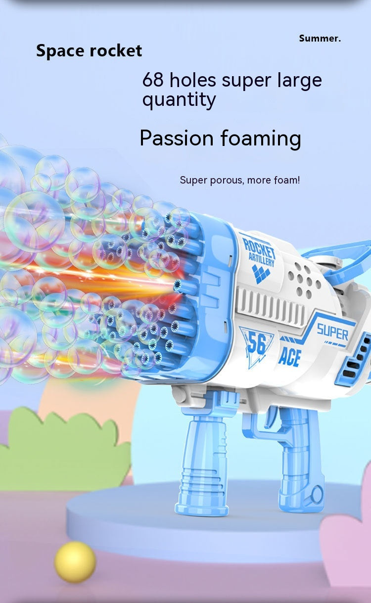 Bubble Machine 68-hole Large Size Children's Birthday Gifts CJDropshipping