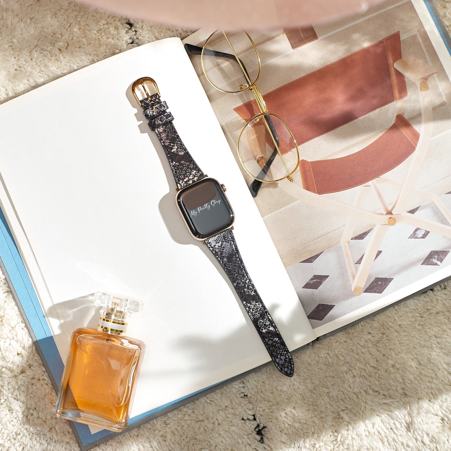 Serpentina Leather Apple Watch Strap