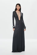 THE 'JENNIFER' LONG SLEEVE CUPRO DRESS South Bay Evans General Store