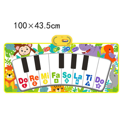 Children's Early Childhood Education Animal Piano Mat Multifunctional Music Blanket Toy CJDropshipping