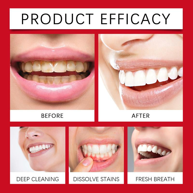 Sp-8 Probiotic Brightening White Toothpaste for Deep Cleaning and Care of Teeth,Oral Care,Whitening,Stain Removal,Brightening White Mint Toothpaste