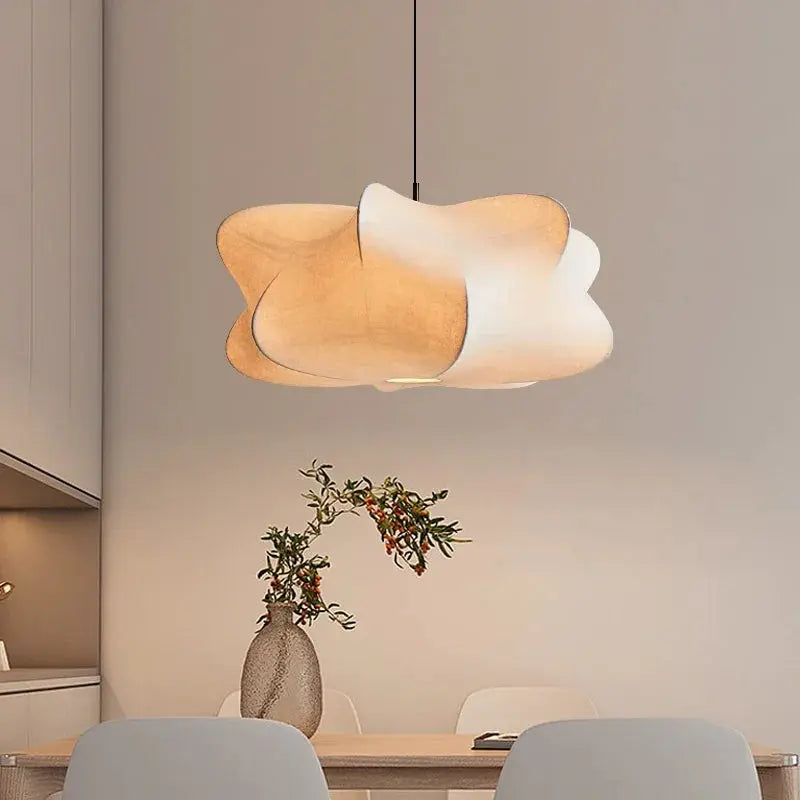 Wabi Sabi Silk Japan Hanging Lamp JOYINLED Lamp Store