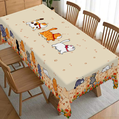 Naughty Cat Tablecloth