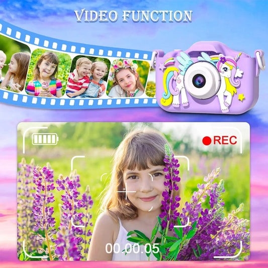 Kids Unicorn HD Selfie Camera Stone's Store