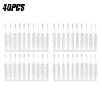 10-500PCS Shower Cleaning Brush Bathroom Micro Nylon Brush Nozzle Anti-Blocking Cleaning Tools Bathroom Accessories