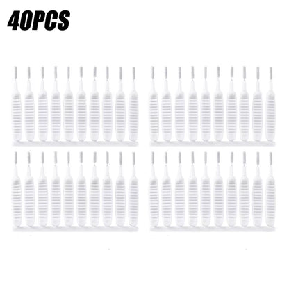 10-500PCS Shower Cleaning Brush Bathroom Micro Nylon Brush Nozzle Anti-Blocking Cleaning Tools Bathroom Accessories