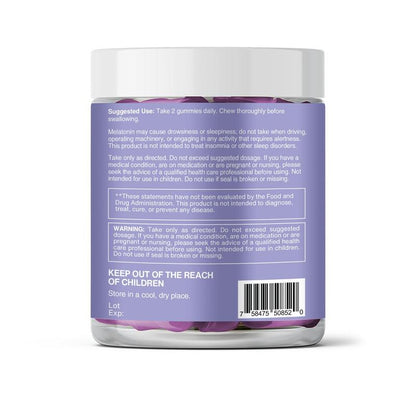 Bella All Natural Sleep Gummies, Passionfruit Flavor, 60Ct